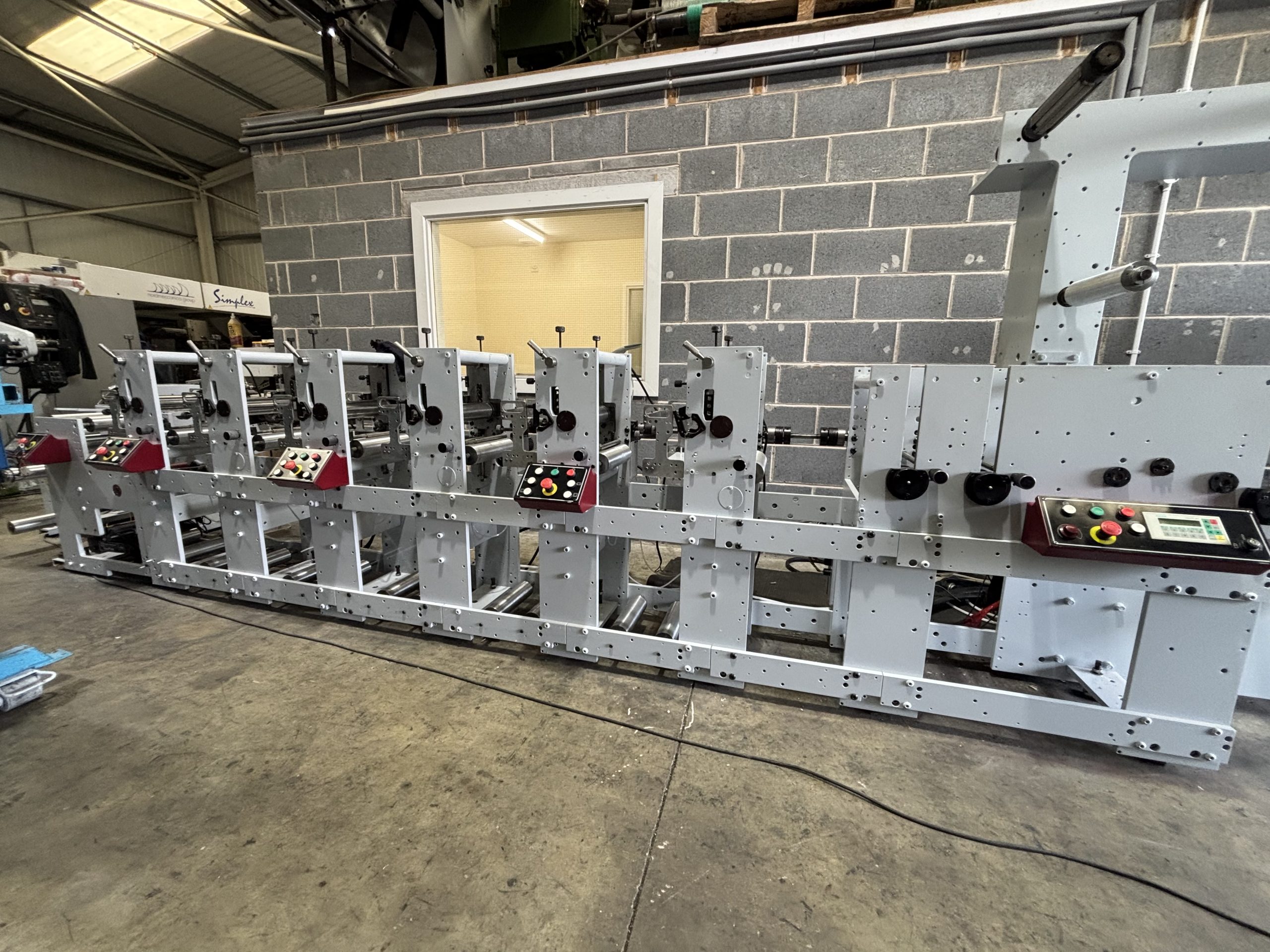 Mark Andy Scout flexo press